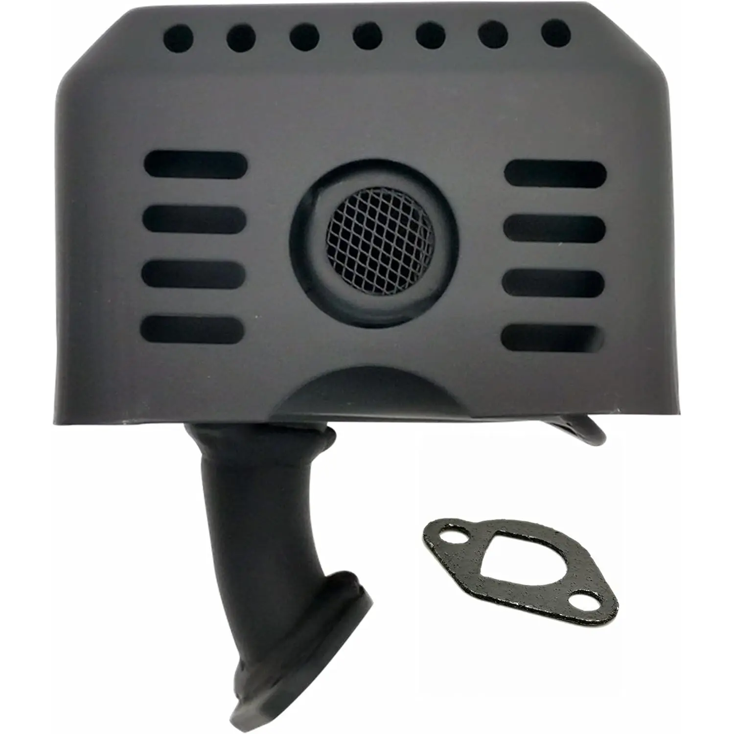 GX160 GX200 Muffler Exhaust Silencer Assembly 18310-ZF1-000 for Honda and Clone GX120 159cc 196cc 212cc 5.5HP 6.5HP Engine Motor