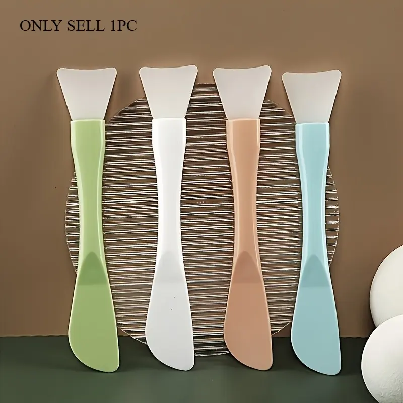 Flexible Silicone Face Mask Brush for Hairless Moisturizers Application - Gentle and Effective Facial Mud Mask Applicator Tool, Facial Care Tool