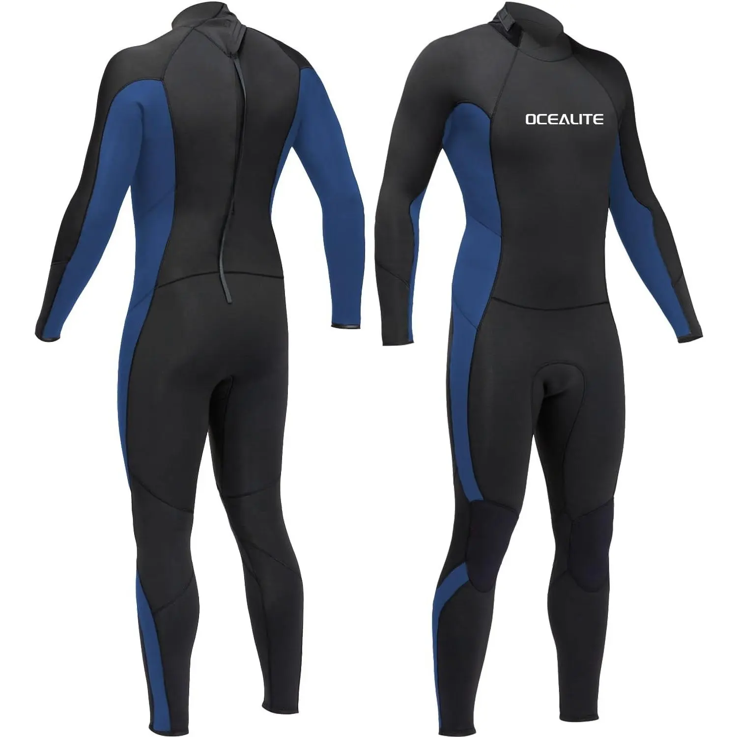 Full Wetsuits 5/4mm 4/3mm and 3mm Full Wetsuit for Mens Premium Neoprene Suits for Diving Snorkeling Surfing Swimming