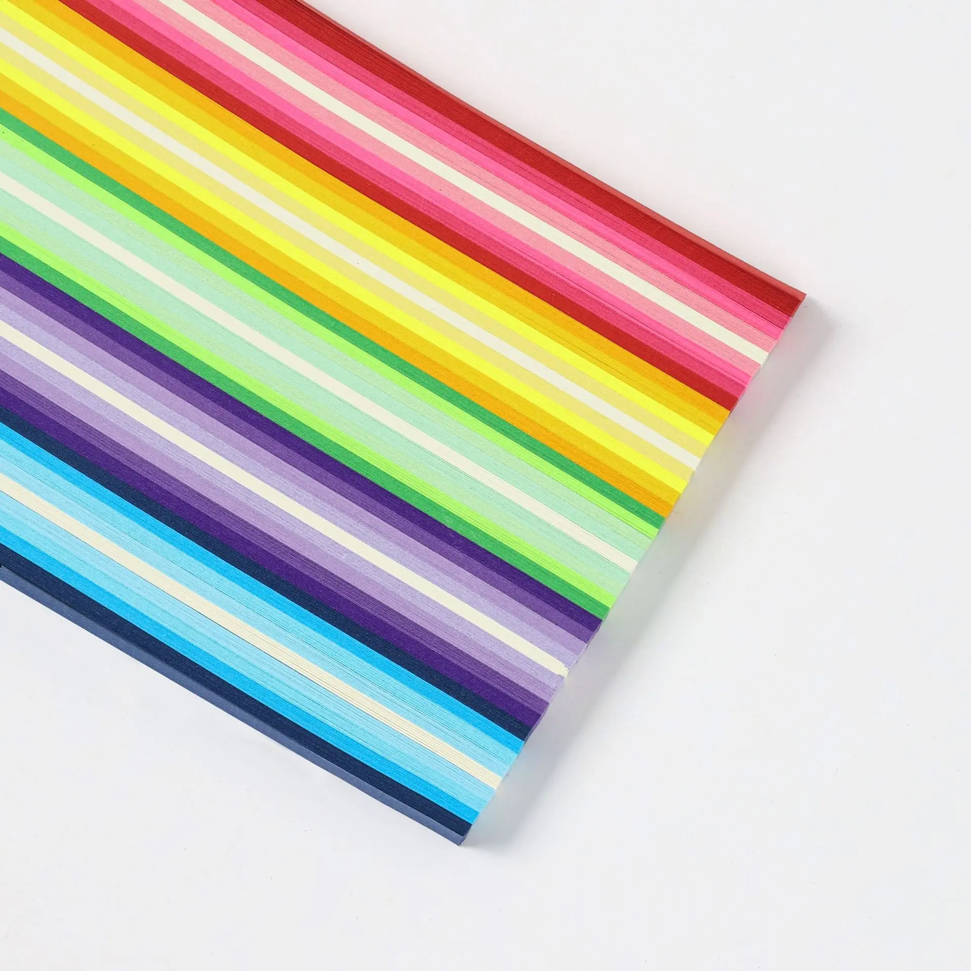 21 Colors Macaron Lucky Star Origami Paper, Durable Wood Pulp, No Bleeding, Ideal for DIY, Art, Gifts, Decorations, Stress Relief Craft Kit