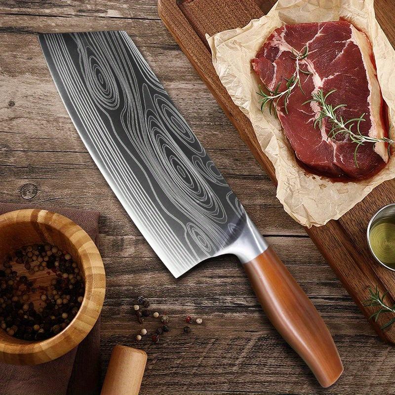 Kitchen Chef Knife Boning Knife Multifunctional Kitchen Butcher Knife Meat Cleaver Fruit Knife Chopper Knife Kitchen Accessories Steel