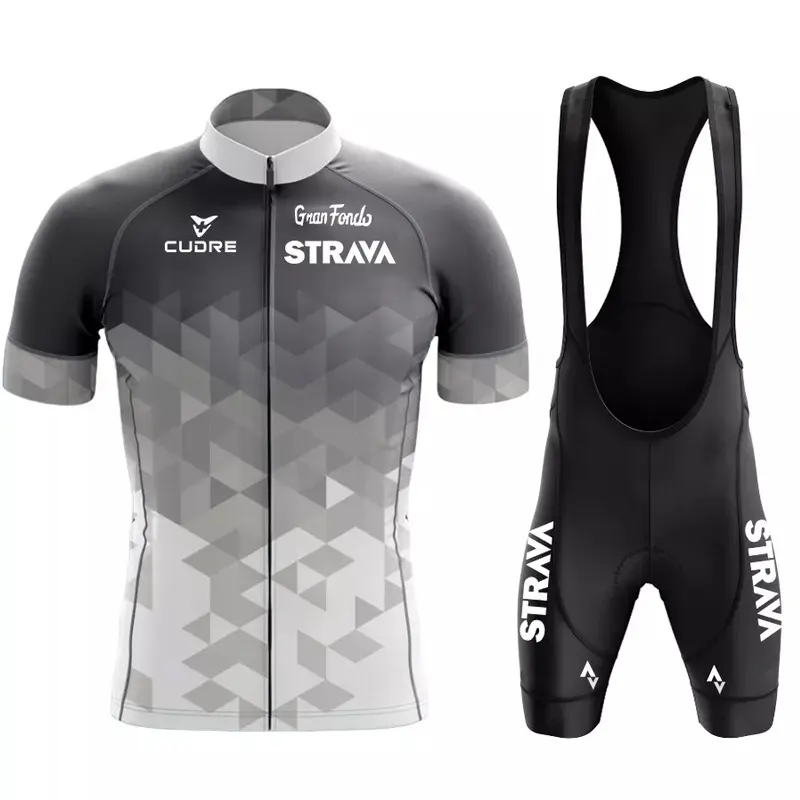Cycling Suit Strava Tour de France Short Sleeve Suit Pai Mountain Bike Race jersey mexico 2026