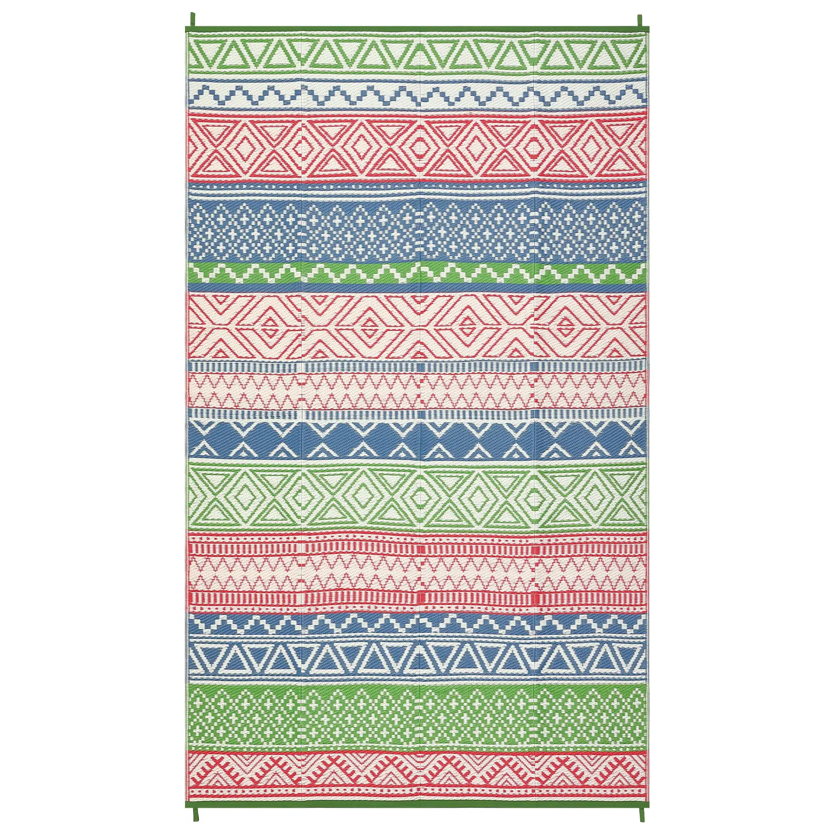 Reversible Waterproof Outdoor Rug – Durable Plastic Straw Patio Carpet, UV Resistant, Easy Clean, Portable – Indoor/Outdoor Use, Polypropylene, 5*8Ft, 9X18 Ft