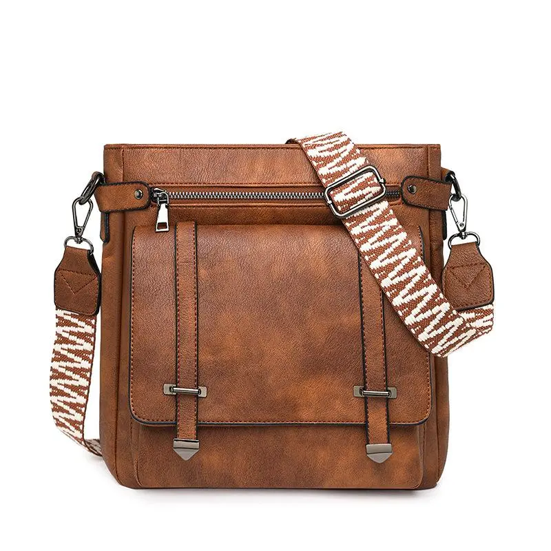 Bags for Women,Multi Pocket  Purses Vegan Leather Shoulder Handbags Travel Purse Adjustable Strap, Casual  Bags, Daily Commuter Purse