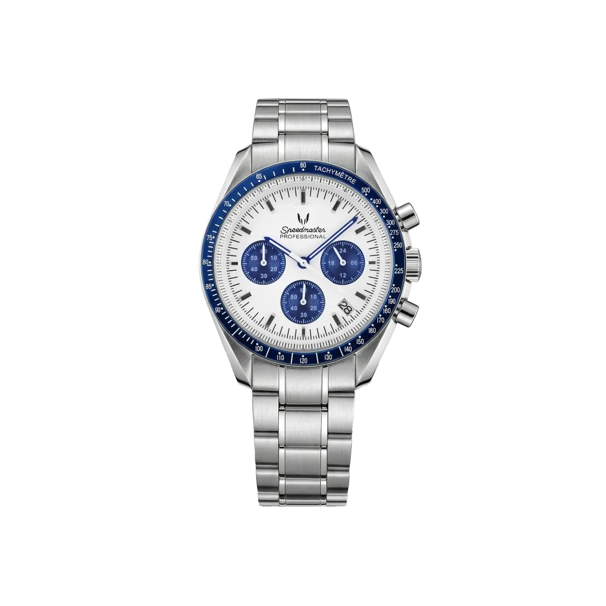 Custom Speedmaster Blue Panda