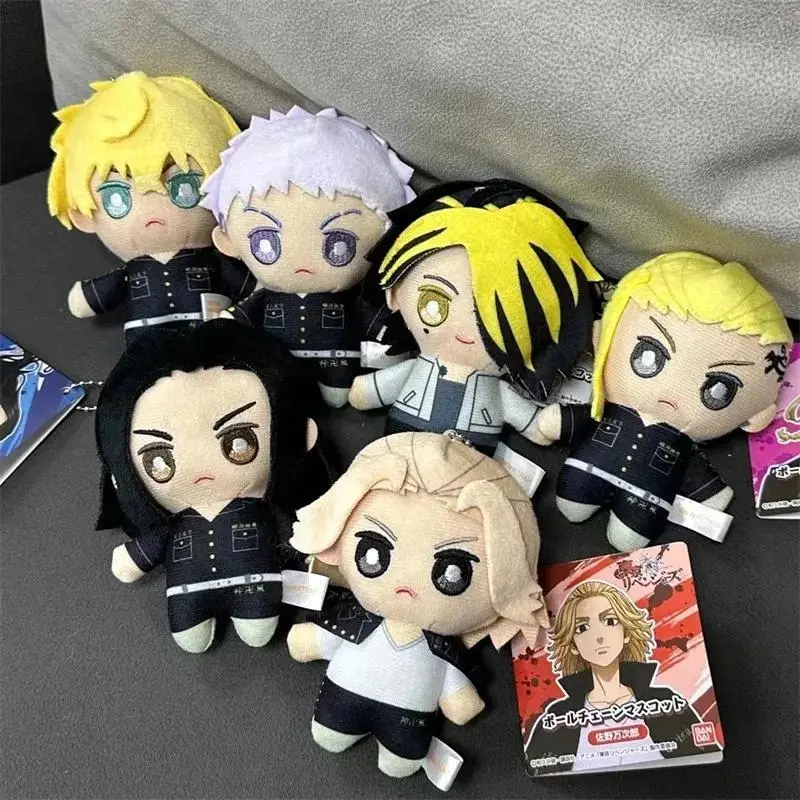 10cm Anime Plush Doll Toy Manjiro Sano Ryuguji Ken Habumiya Ichiho Venue Keisuke Matsuno Chidori Sankilon Stuffed Toy Pendant