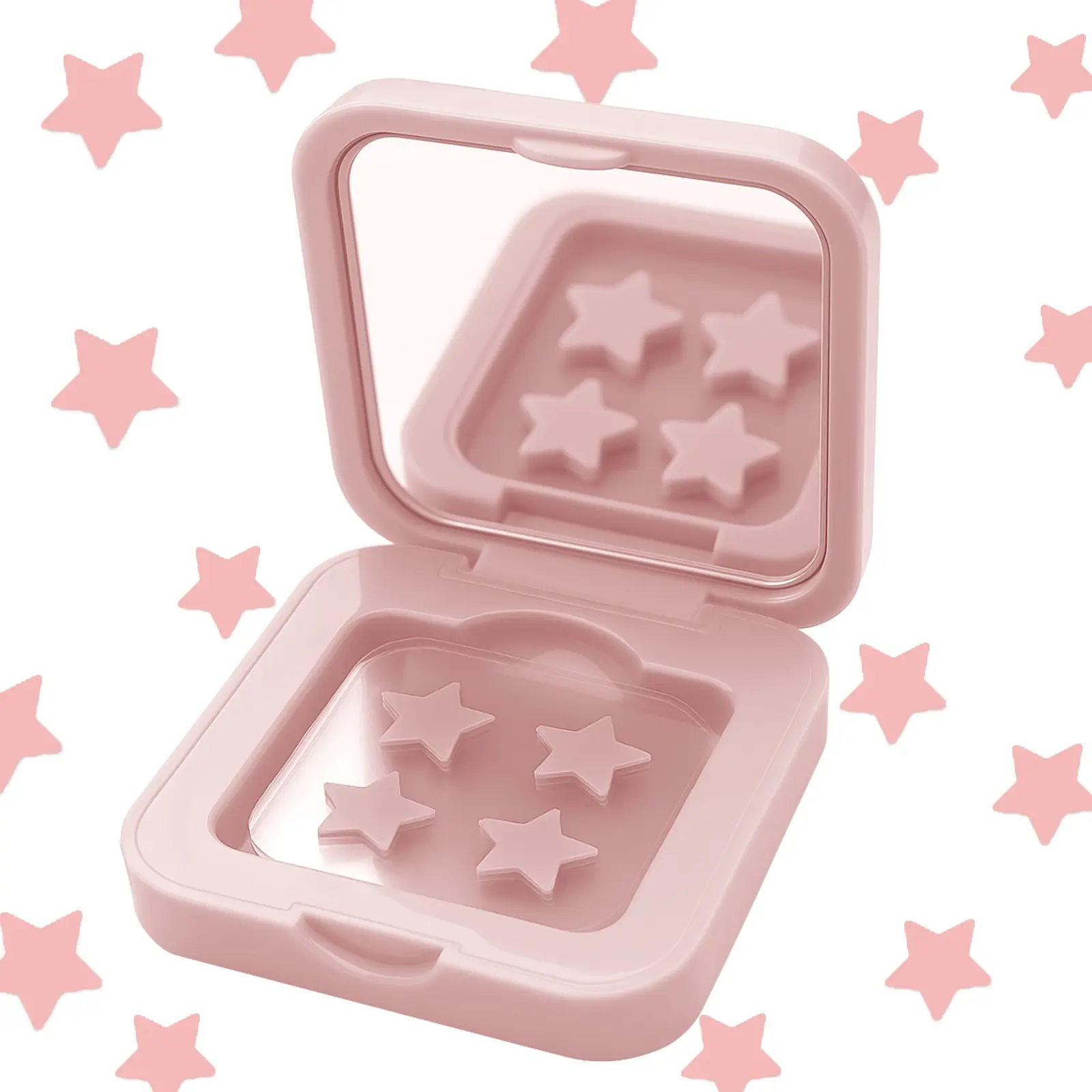 60pcs Acne Patches, Cover Acne and Blemishes, Blemish Relief, Blemish Control, Alcohol-Free, Deep Cleaning, Facial Skin Spot Stickers, Luxury Makeup Mirror Included, Acne Pimple Patches