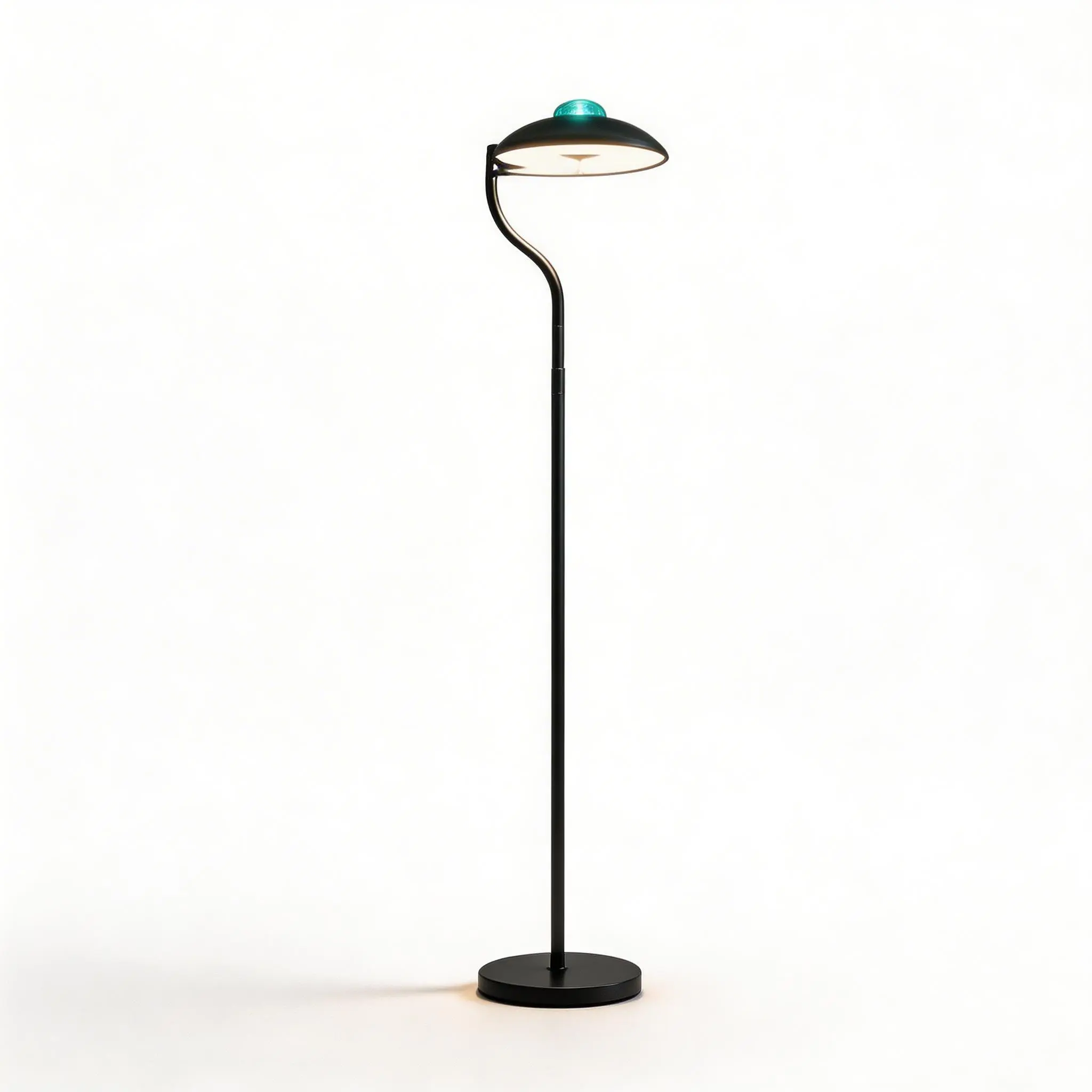 3-in-1 LED Floor Lamp with 350° Rotating Head, Magnetic Remote, RGB Lighting, Star Ripple Effects, Flexible Neck, Timer Function for Bedroom, Living Room