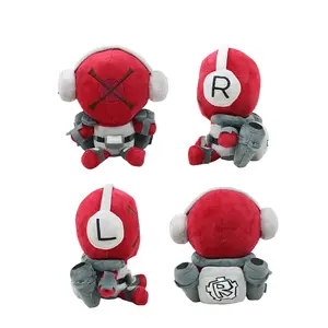 Game Die of Death Killdroid Badware Song Stuffed Plush Toy, DOD Peluche Doll Collectible, Fan Peripheral, Children's Gift, Collectibles
