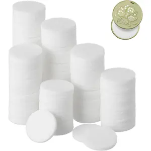 100 Pack Essential Oil Diffuser Pads, 0.9 Inch Unscented Aroma  Pads, Highly Absorbent Scent Refill Inserts for  Vent Clip, Humidifier and Locket Necklace