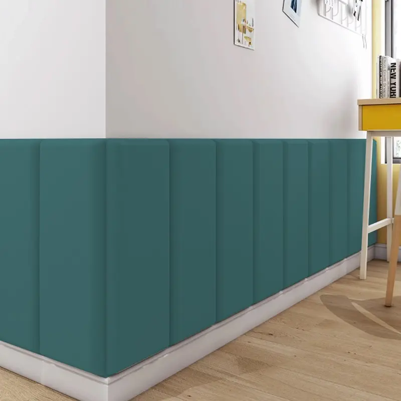 5-Piece Child Safety Wall Protector Set, Self-Adhesive Soft Padding for Kids Room, Classroom & Nursery Walls, Durable Anti-Collision Design