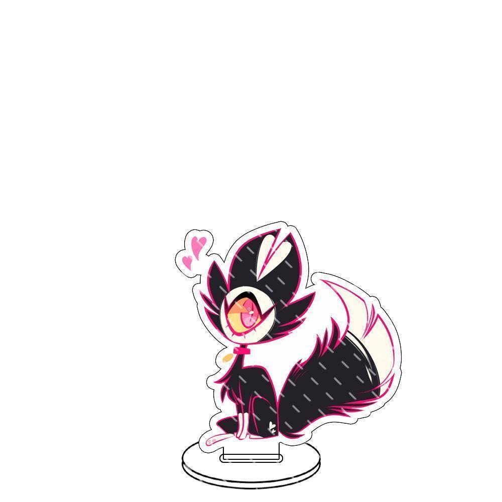 Inn Anime Acrylic Brand Charlie Morningstar Angel Dust Peer Cartoon Anime Q Version Desktop Ornaments HD Fine Room Decoration