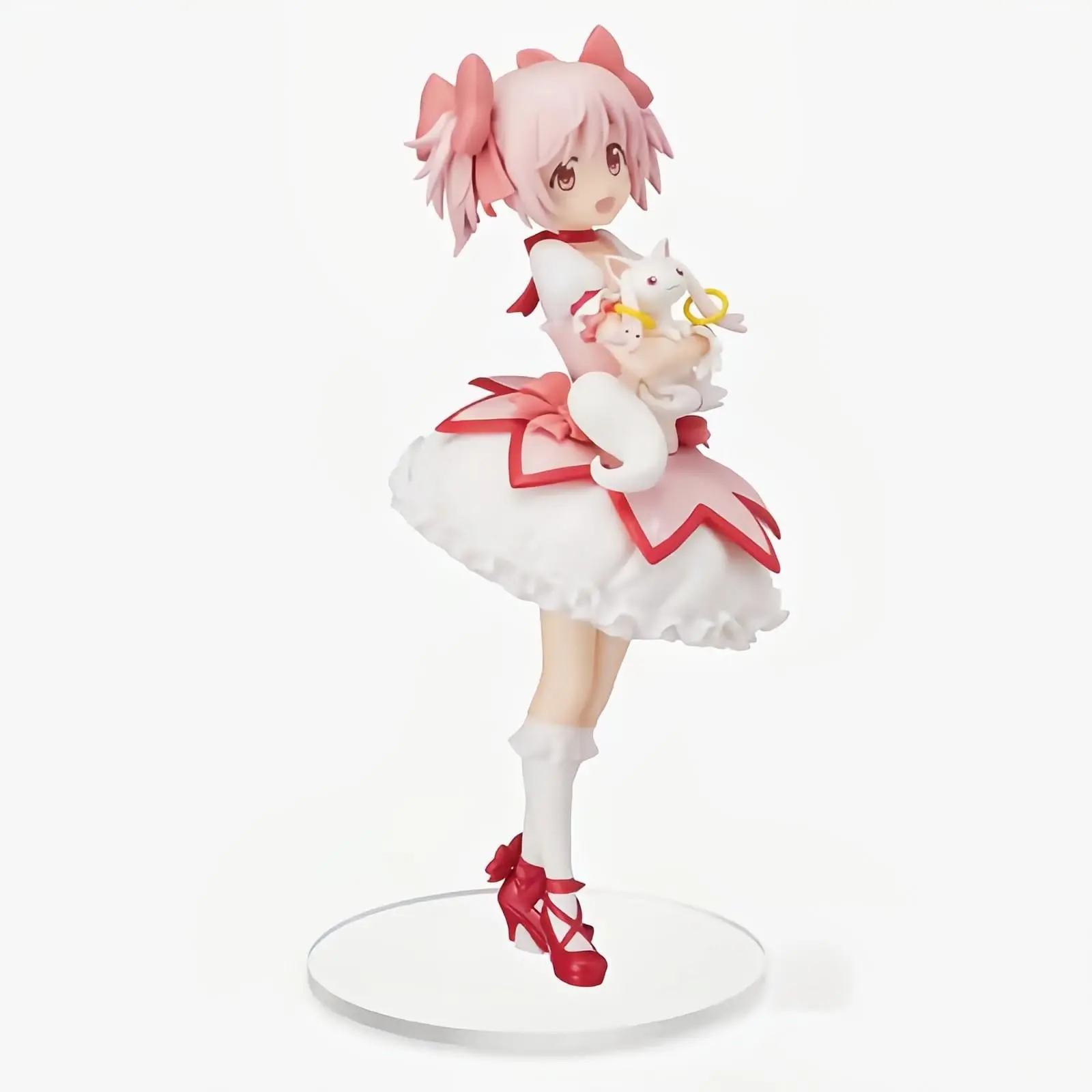 7.09-Inch Magical Girl Madoka Magica Figure, Witch Madoka Kaname and Sayaka Model, Desktop Decor, Collectible Birthday Gift
