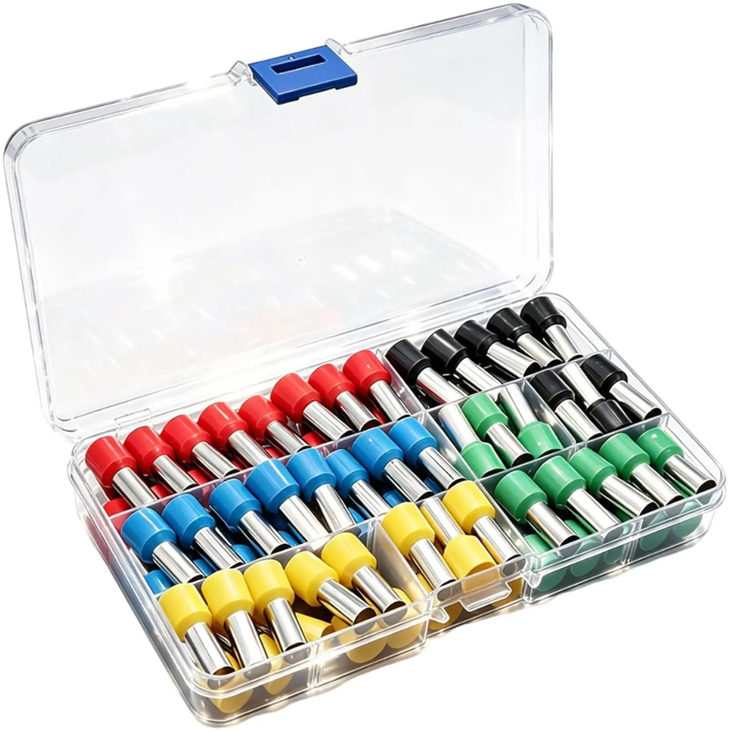 4 Gauge Wire Ferrules Copper Crimp Connectors Kit 90 PCS