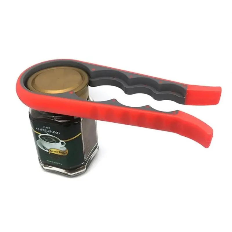 Four-In-One Multi-Function Can Opener, Kitchen Home Bottle Opener, Non-Slip Cap Opener, Easy-To-Use Lever Mechanism, Essential Tool