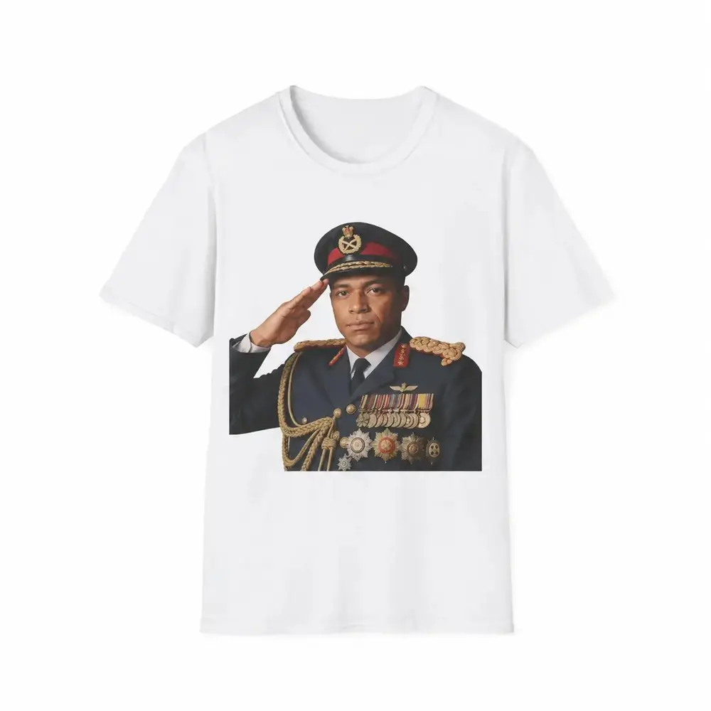 Mbappé Dictator T-shirt, Mbappé Dictator, Funny Clothing, Football T-shirt, Real Madrid T-shirt, Summer Comfortable, Breathable, Pure Cotton