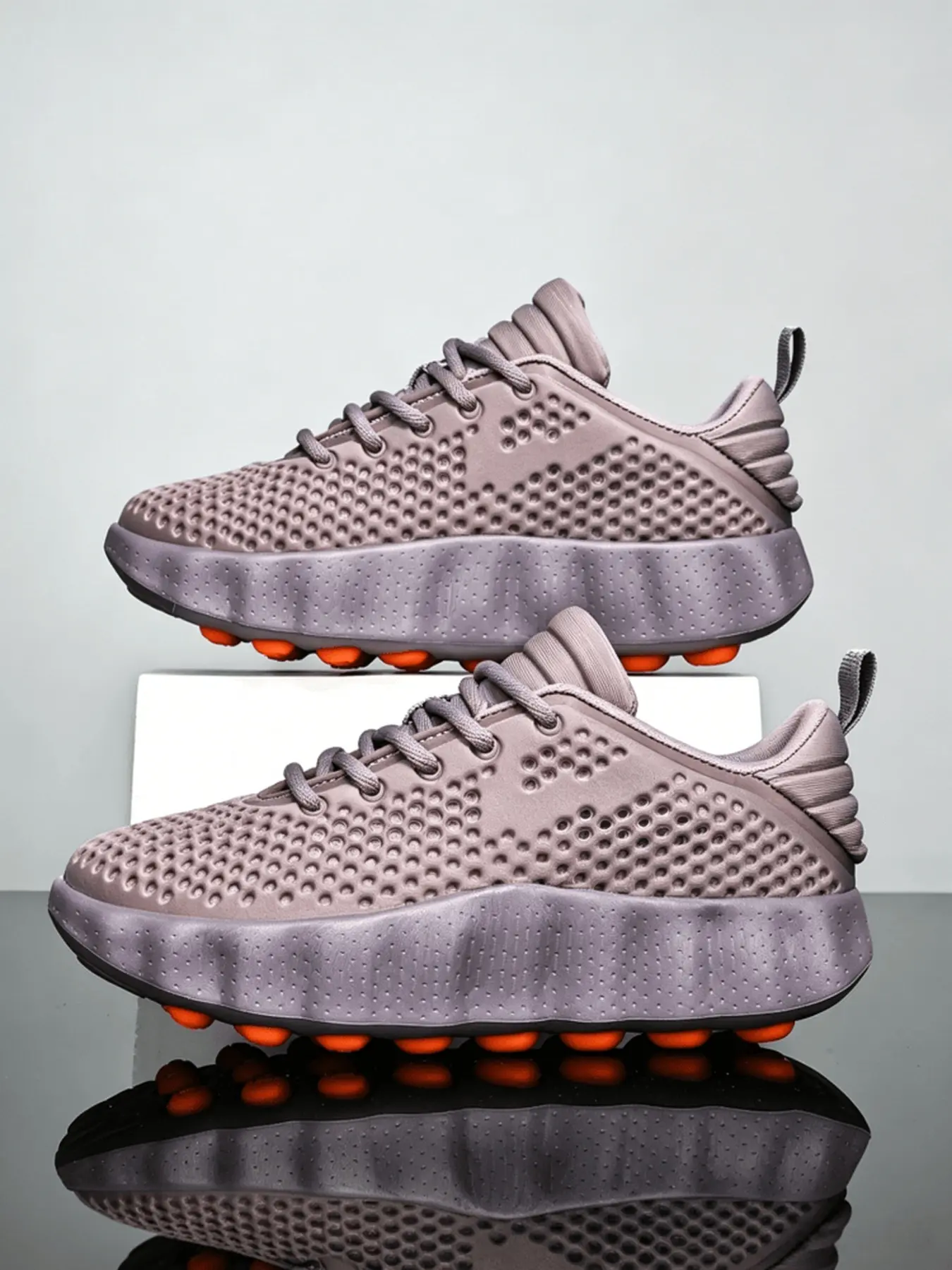 Neutral Foot Massage Sneakers Breathable Mesh With Foot Massage Columns Ideal for Walking Training Daily Commute
