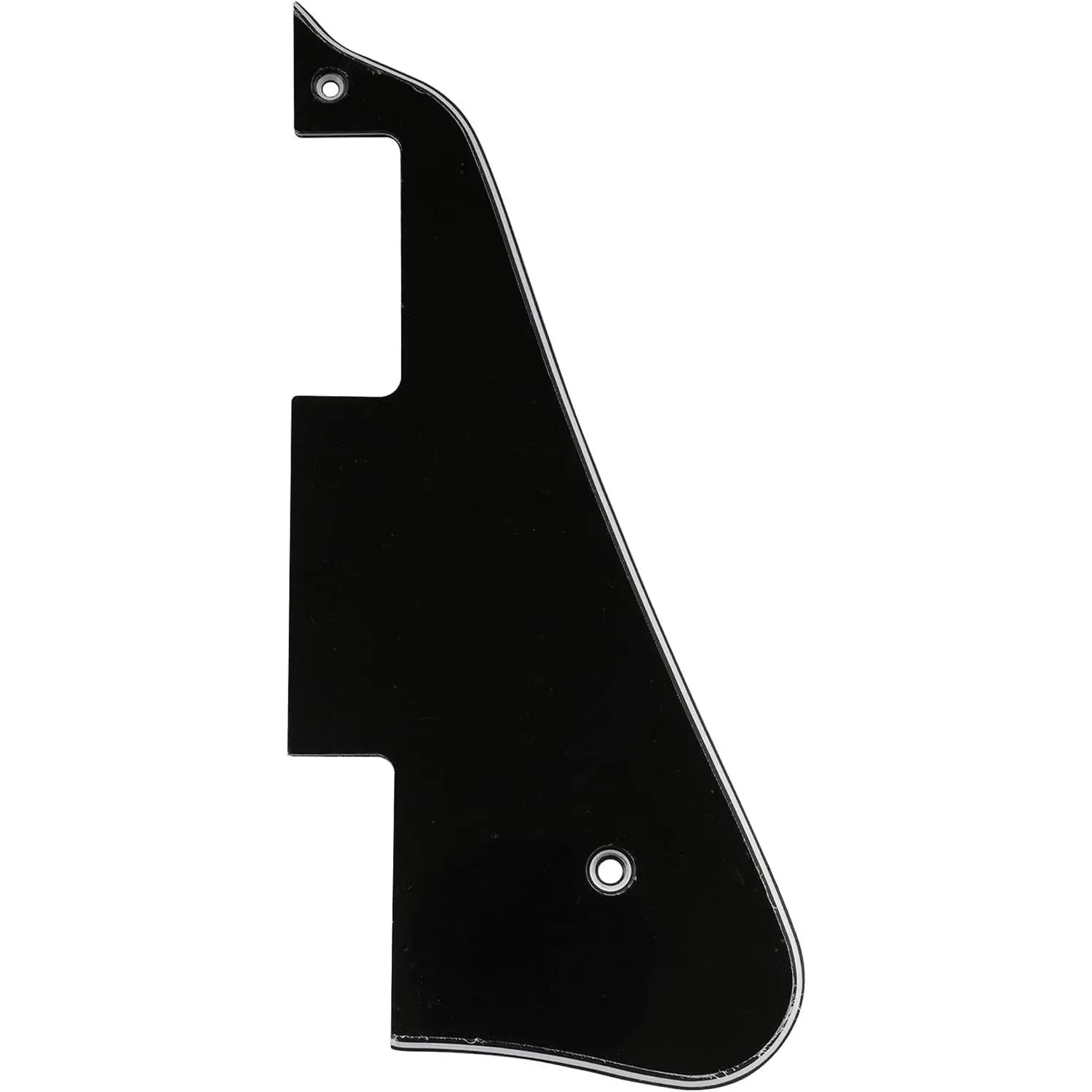 3-Ply Black Plastic LP Guitar Pickguard - Scratch Guard for Epiphone Les Paul Modern Style Electric Guitars