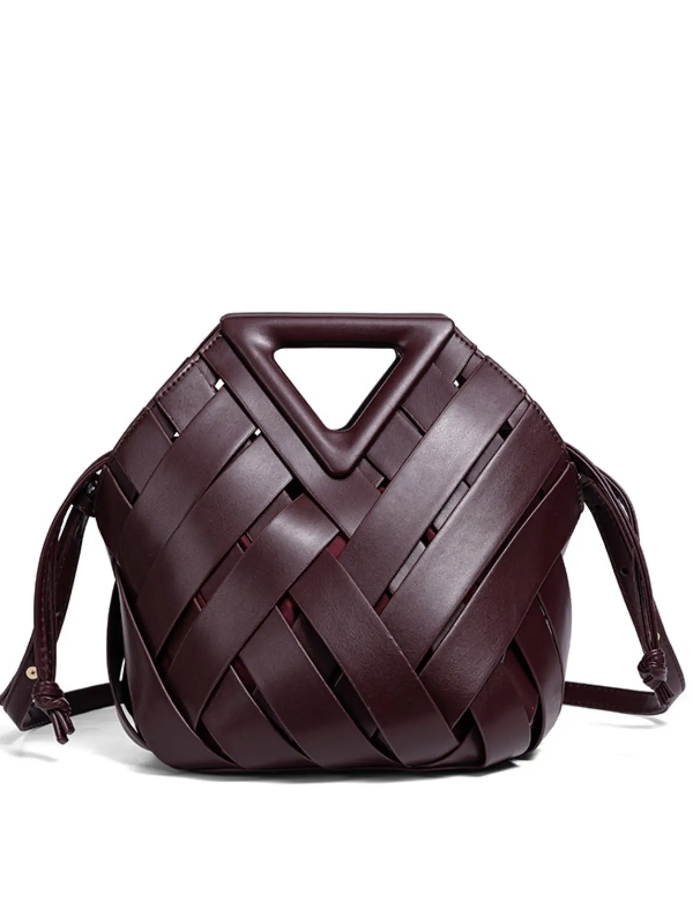 Large Capacity Handbag Triangle Bag New Clutch Bag Diamond Weave Evening Bag, Stylish and Functional Shoulder Bag for All Occasions