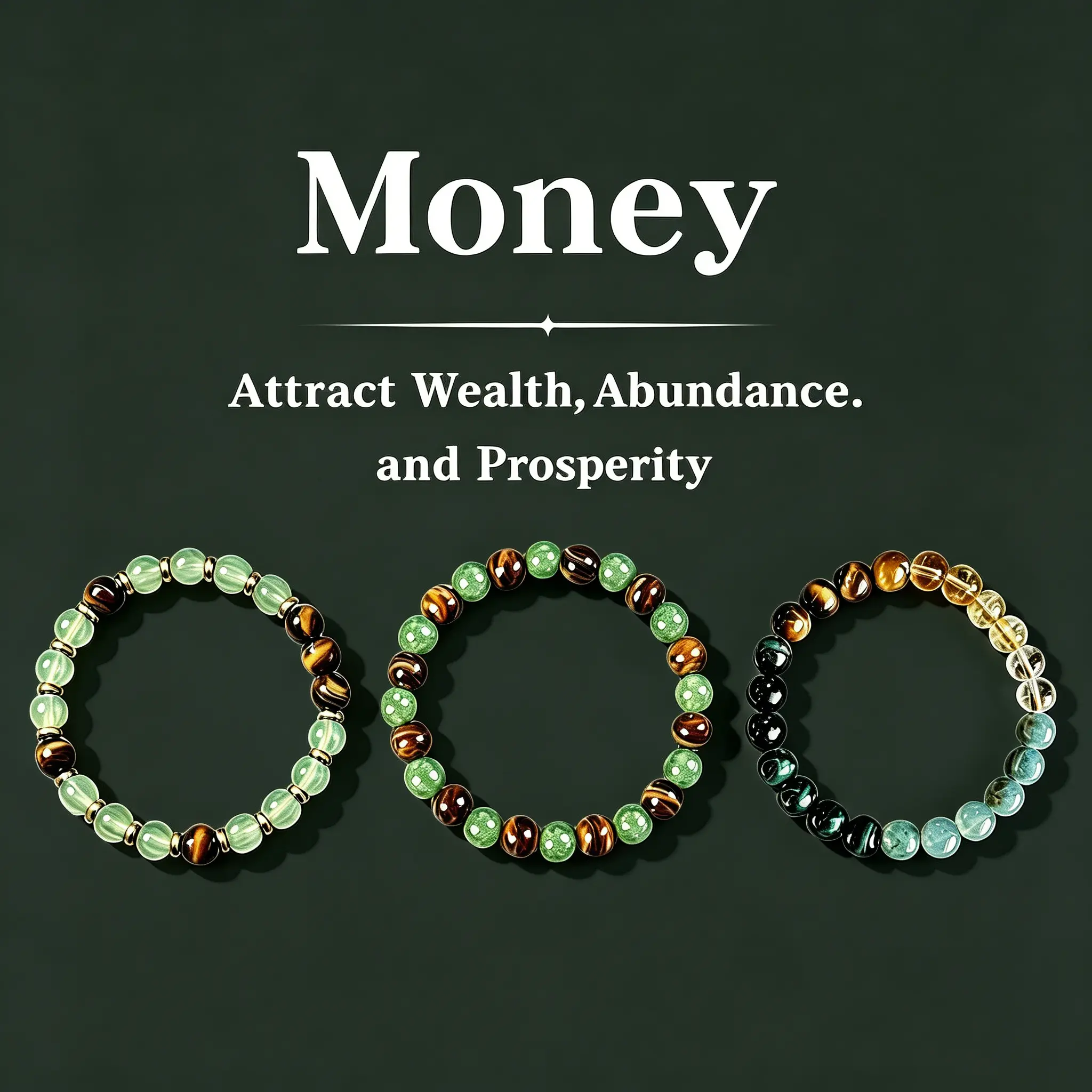 Arpurraina Green Aventurine Tiger Eye Bracelet - Money Attraction Wealth Prosperity Crystal Beaded Bracelet - Good Luck Protection Healing Gemstone Bracelet Friendship Encouragement Gift for Men Women personal strength campingessentials