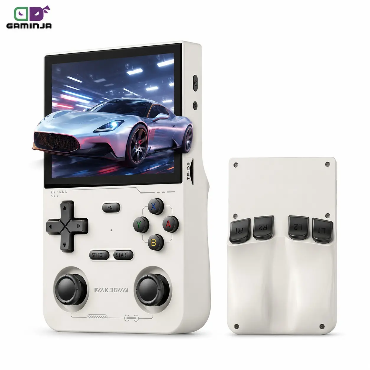 GAMINJA Retro Gaming Handheld Game Console Portable 3.5 Inch HD Screen,16000+ Games 20 Emulators,Ideal for Travel Leisure Home Entertainment & Retro Game Fans