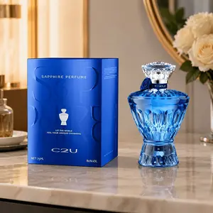 Blue Ocean Fresh Wood Fragrance 75ml Men Perfume Cologne Lasting Fragrance Excellent Gift Choice
