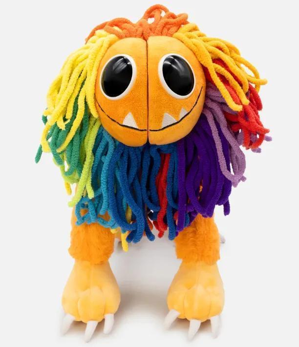 in stock 25cm Yarnaby Plush Nightmares Critters Plush Toy Animal Figure Yarnaby Colorful Lion Ornaments CollectiblesCustomDollTo