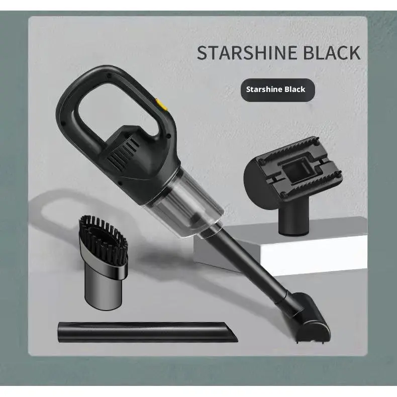 Wireless charging vacuum cleaner for home and car use, powerful suction, portable handheld high-power vacuum cleaner