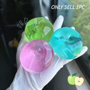 Trendy Tea Apple Malt Candy Stress Relief Toy, Moldable Fun Design, Soft Melt Texture, Classic Slow Rebound, Handheld Comfort, Trending Squishy