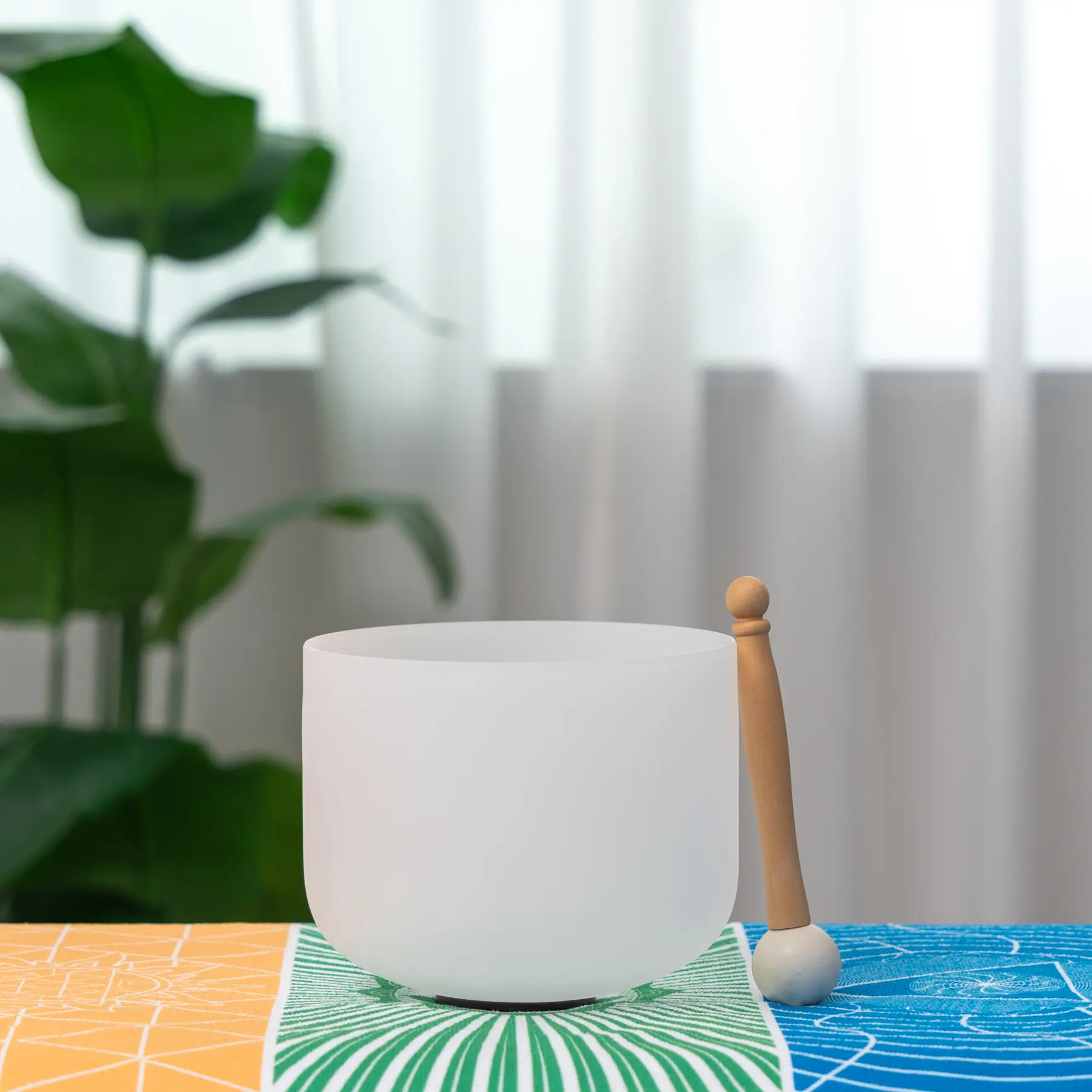 8-Inch Singing Bowl 432hz, Perfect for Meditation and Relaxation, High-Quality Sound Therapy Tool, Ideal for Yoga, Percussion Musical Instruments