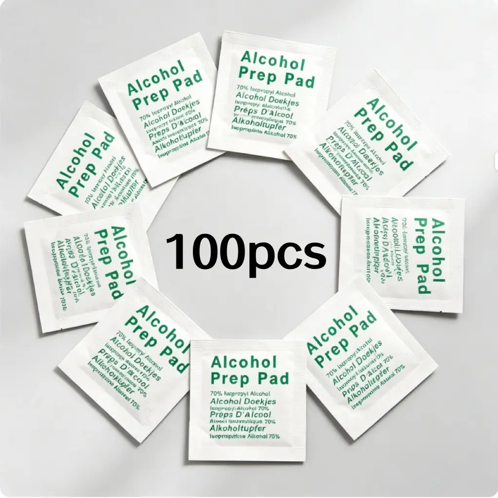 100 Pcs Wet Wipes, Individual Packaging, Portable, Screen Safe, No Residue, Cleaner, Ideal for Phones, Camera, Glasses, Lenses, Travel & Home Use