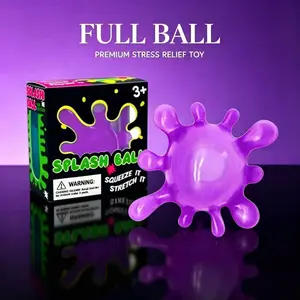 Dreamy Water Splash Stress Relief Toy, Blue// Options, Flowing Texture, Slow Rebound, Finger Pressure Relief, Portable Anxiety Soothing