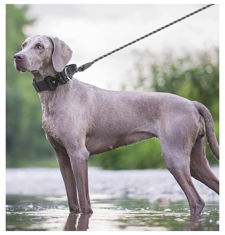 Ultimate K9 Tactical Dog Collar, Premium Padded Heavy Duty Training Collar with Control Handle & Metal Buckle for Medium Large Dogs