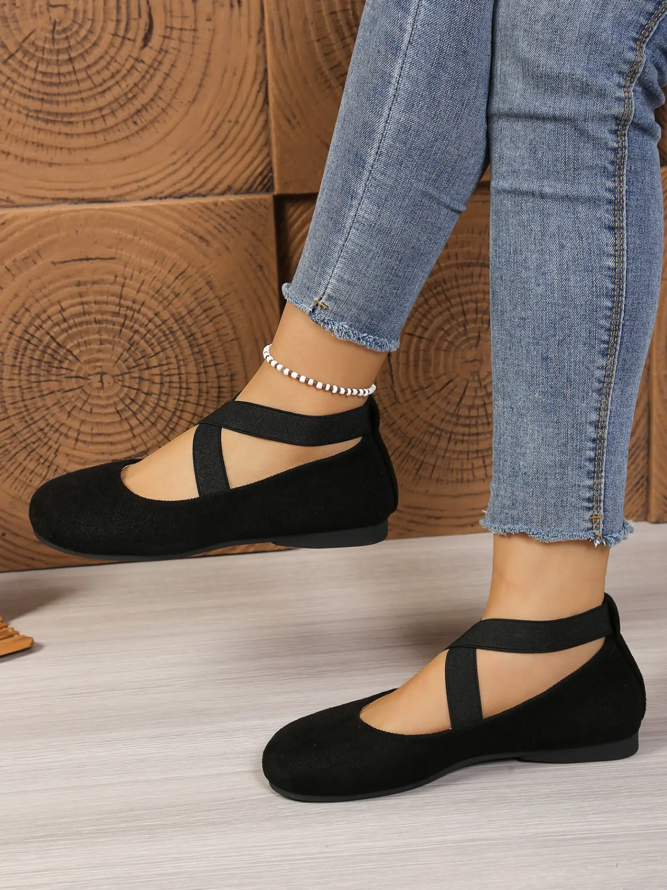 New French Style Flat Low Heel Strap Sandals, Ankle Strap Footwear, Fashionable Lightweight Pregnant Mom Shoes, Spring Autumn Trendy Footwear