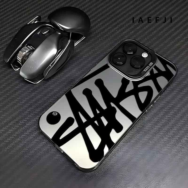 Entertainment Black Pool Black Phone Case ,Compatible with iPhone 17/16/15/14/13/12/11 Pro Max/Plus& Samsung Galaxy S25 Ultra S24 S23 S22 S21 Plus Protector Cellphone, Accessories, Protection, Smartphone, Handheld, Devices