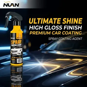 Spray coating agent；NUAN nano car coating sprayNUAN 300ml Car Spray – Quick polish, anti-stain, anti-fading, keeps paint glossy and protected.-MY0522