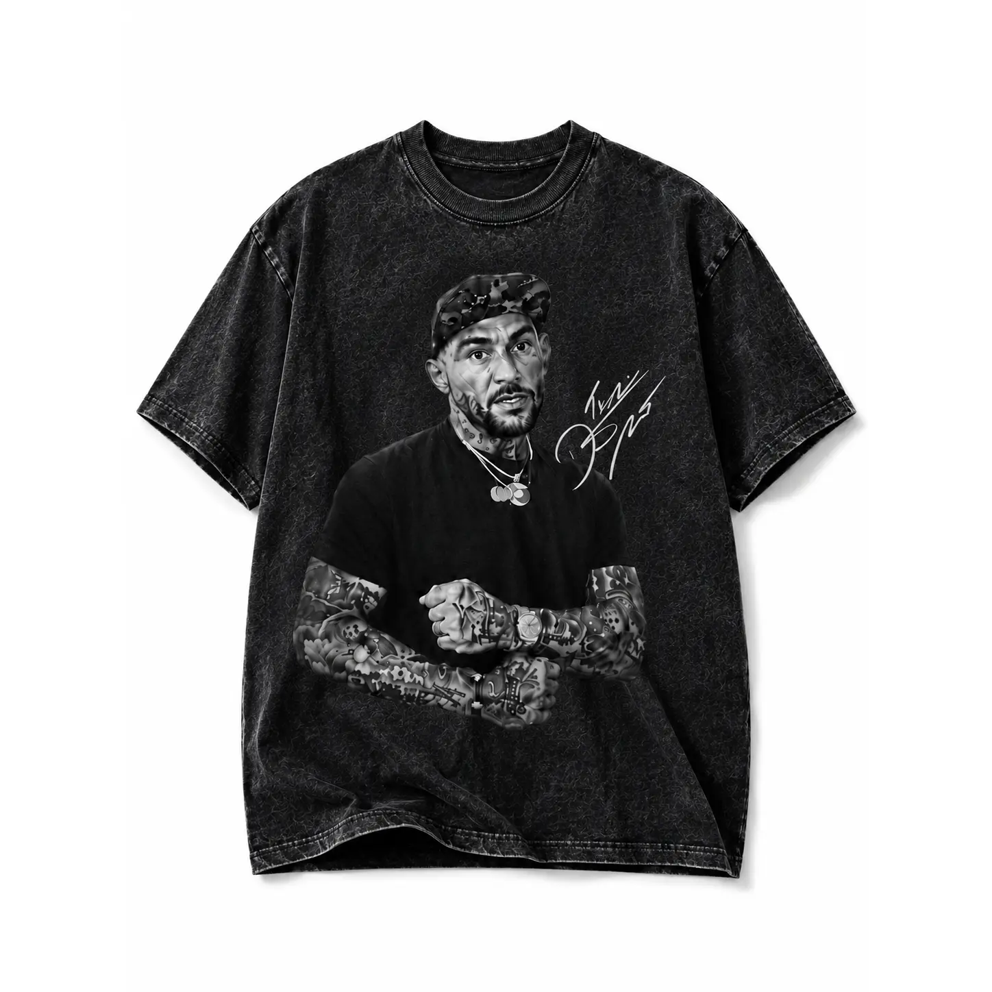 Men's Graphic T-Shirt, Dustin Poirier "It's Gonna Be Bad" Quote, Breathable Streetwear Top for UFC Fans