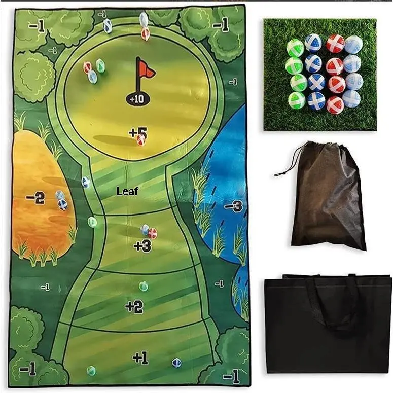RIVIOO Casual Toy Golf Game Set with Golf Pad - Kids Toys for Outdoor Play