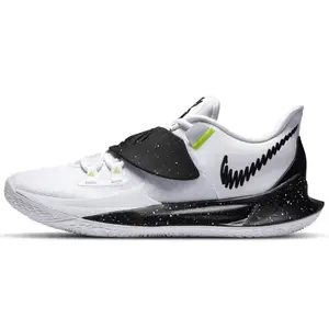 Nike Kyrie Low 3 Basketball Shoes – Unisex, Round-Toe, Lace-Up, Low-Top, Black and White Verifiable, with credentials and supporting global authentication