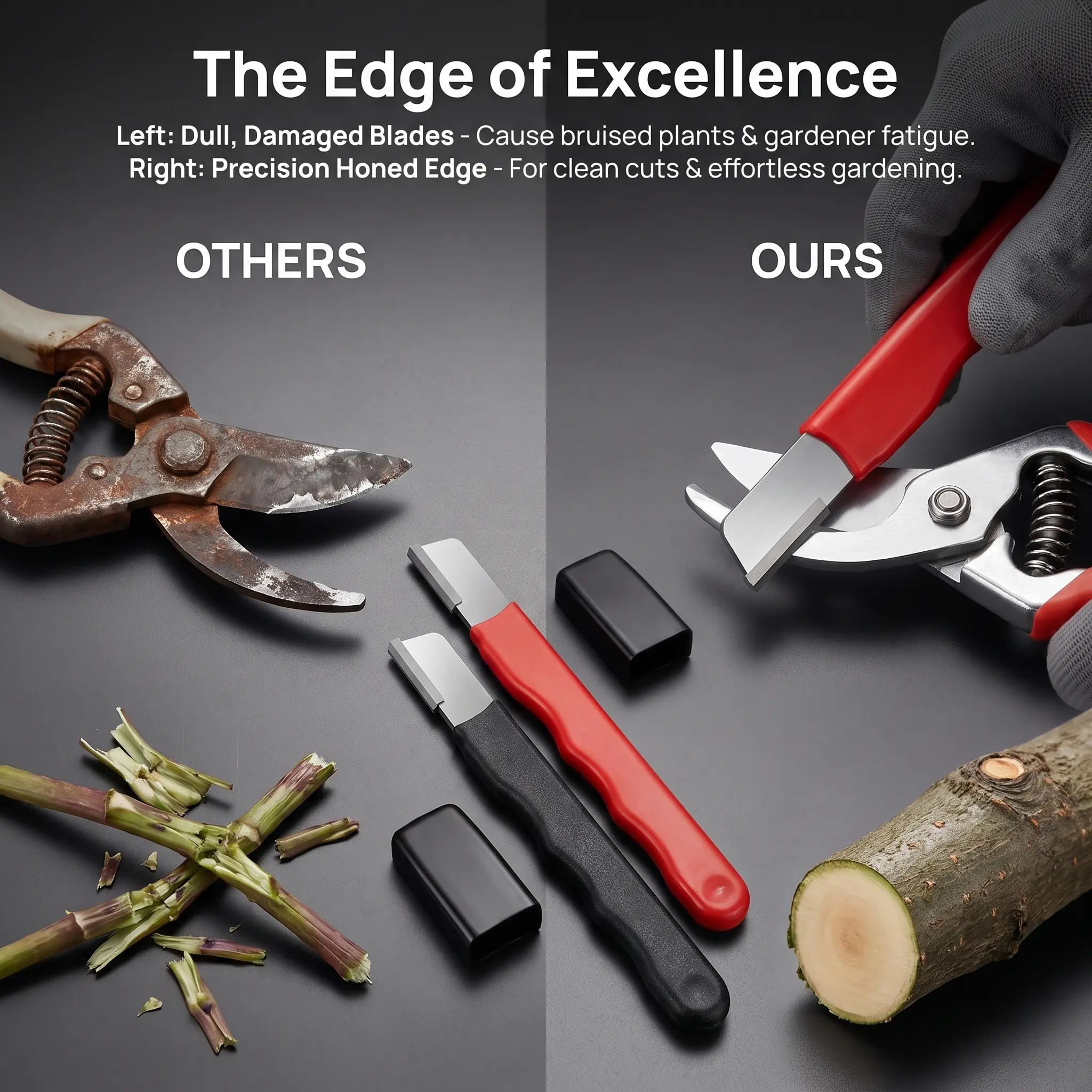 Professional Kitchen Knife Sharpener with Aluminum Base, Multi-Grit Stone & Precision Edge Sharpening Tool for Home Kitchen Household Knives, Single Unit (Random Color)