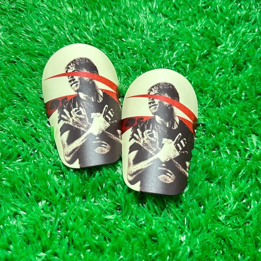 Mini Soccer Shin Guards, Ultra-Thin Eva Shock Absorption, Non-Slip Fit, Adult Players Daily Training, Simple Solid Color Design, Soccer Gear, Soccer Equipment