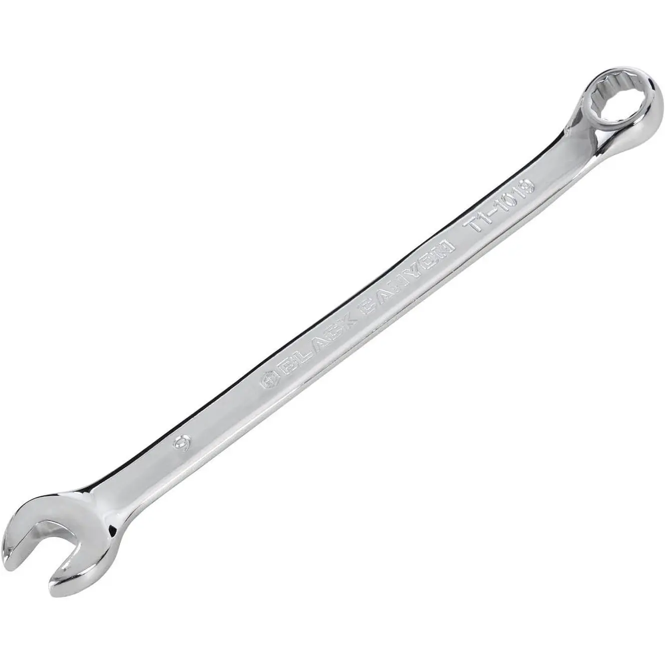 19mm Combination Wrench, 12-Point Box End & Hex Opening (9 mm)