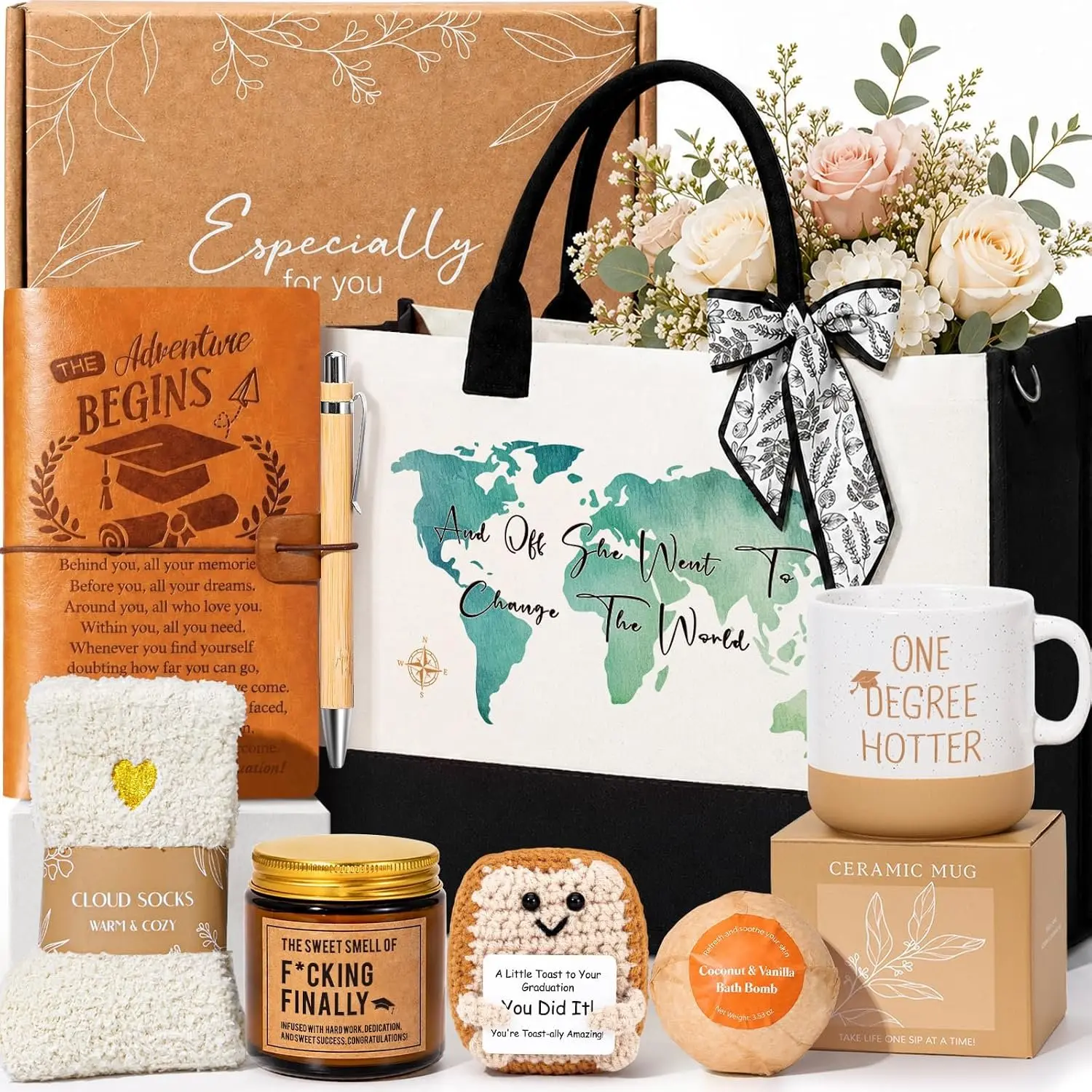 2026 Graduation Gifts for Women Her, College Graduation  Basket, High School Masters  Congrats Grad  Box, Class of 2026 Congratulations Gifts for Graduates Daughter  Sister