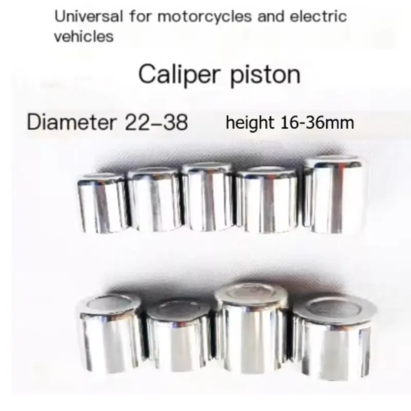 Various Specifications Diameter Height Motorcycle/Electric Bike Brake Pumps, Calipers & Pistons Fit for Most Models Universal Piston