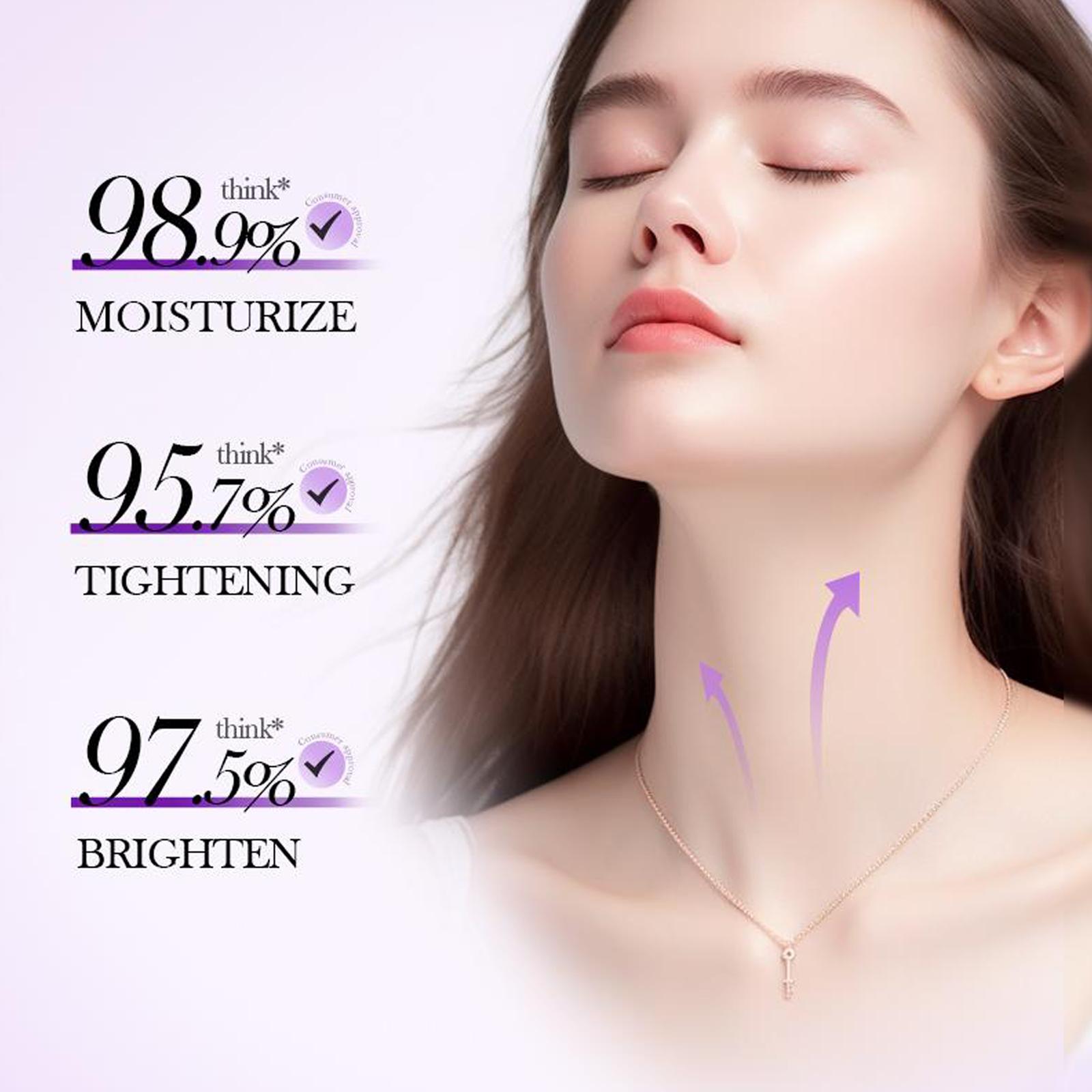 Five Rollers for All Around Massage,Neck Firming Cream,Collagen Neck Cream,Reduces Wrinkles and Double Chin,Relieves Edema,Suitable for Wrinkled Skin,with Hyaluronic Acid,VitaminC+E. Five Rollers for All Around Massage,Neck Firming Cream,Collagen Neck Cream,Reduces Wrinkles and Double Chin,Relieves Edema,Suitable for Wrinkled Skin,with Hyaluronic Acid,VitaminC+E.