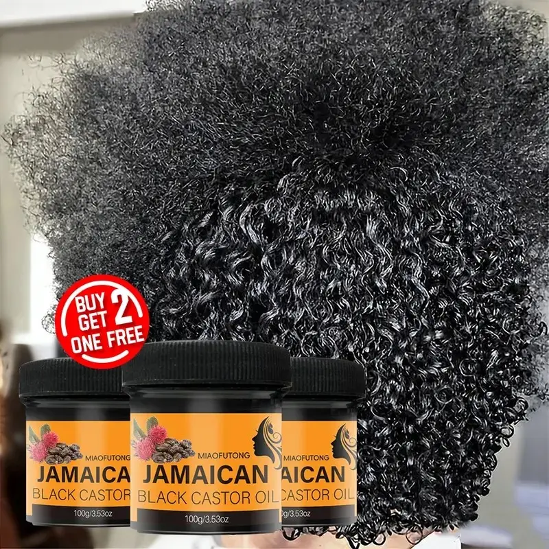 Jamaican Black Castor Oil, Moisturizing Hair Oil for Hair, Hair Care & Styling Product for Women & Men