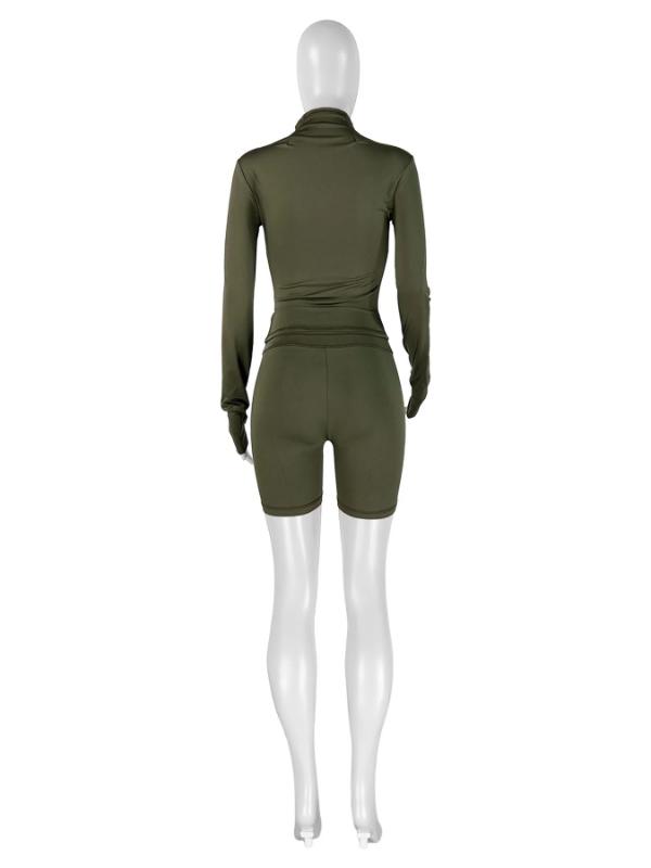 2 piece sets women  Streetwear Lady Sports Tracksuit Set Lady Streetwear Shorts Outfit Set Sexy Women Two Pieces Club Macthing Top+Shorts colorblock print tee