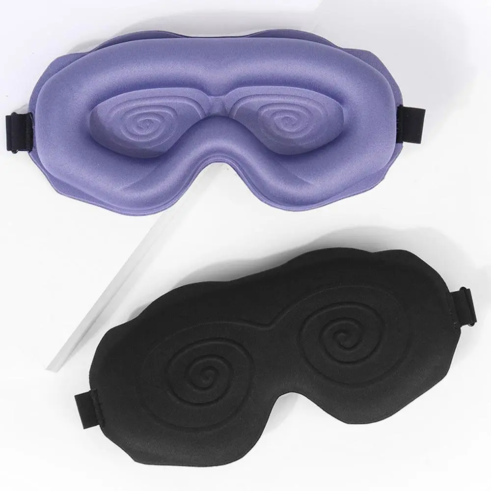 3D Full Blackout Sleep Mask, Lash Extension Friendly Design, Ultra-Soft Skin-Friendly Polyester Sponge Eye Cover, Unisex — Essential for Side Sleepers, Night Shift Workers, and Long Flights backtoschool