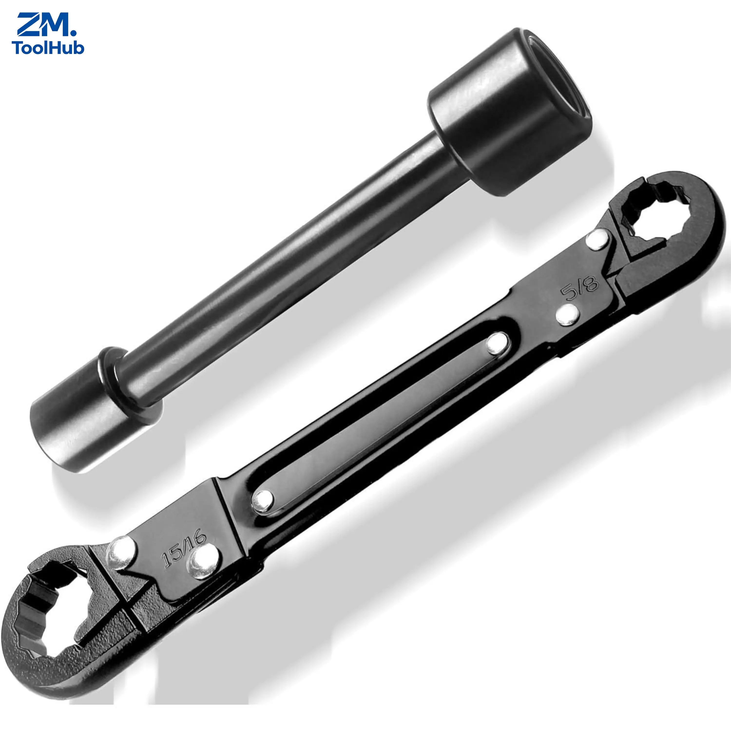 Professional Plumbing Repair Tools, Angle Stop Wrench Kit for Compression Ring Removal & Angle Stop Supply Nut Installation