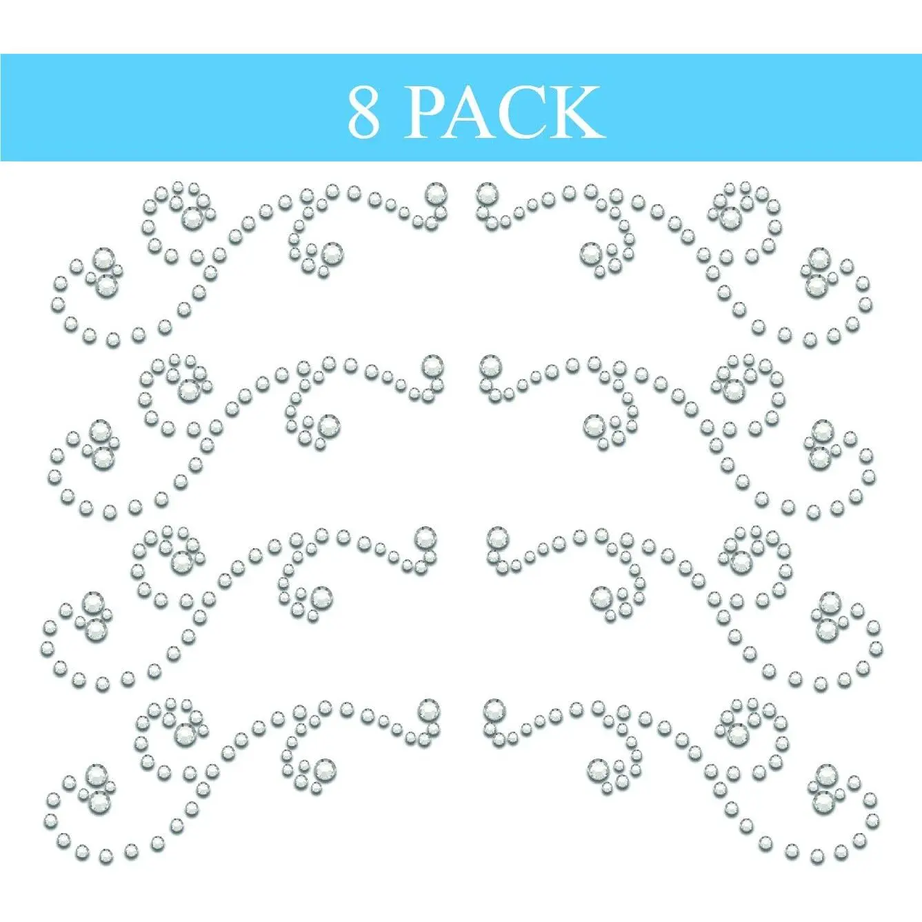 Border Graduation Cap, Grad Cap Accessory, Grad Cap Decorating Kits, DIY Rhinestones